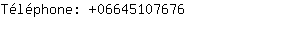 Tlphone: 0664510....