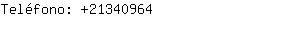 Teléfono: 2134....