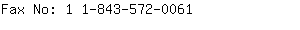 Fax No: 1 1-843-572-....