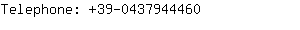 Telephone: 39-043794....