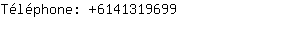 Téléphone: 614131....
