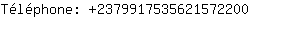 Tlphone: 237991753562157....