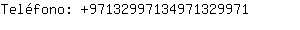 Telfono: 9713299713497132....