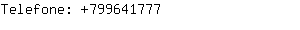 Telefone: 79964....