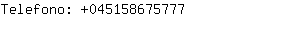 Telefono: 04515867....