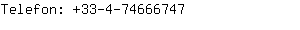 Telefon: 33-4-7466....