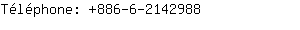Tlphone: 886-6-214....