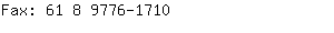 Fax: 61 8 9776-....