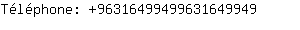 Tlphone: 9631649949963164....