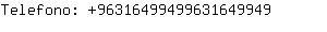 Telefono: 9631649949963164....