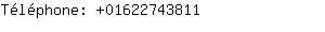 Téléphone: 0162274....