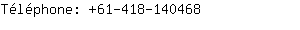 Tlphone: 61-418-14....