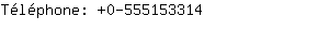 Téléphone: 0-55515....
