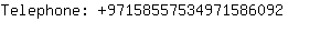 Telephone: 9715855753497158....