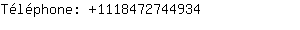 Tlphone: 111847274....