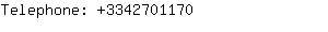 Telephone: 334270....