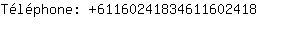 Tlphone: 6116024183461160....