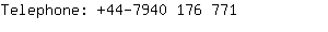 Telephone: 44-7940 176....