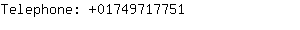 Telephone: 0174971....