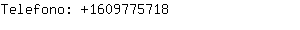 Telefono: 160977....