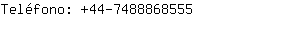 Teléfono: 44-748886....