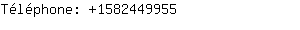 Téléphone: 158244....