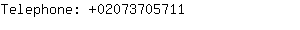 Telephone: 0207370....