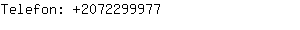 Telefon: 207229....