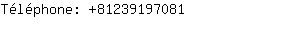 Tlphone: 8123919....