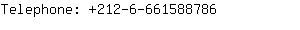 Telephone: 212-6-66158....