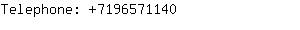 Telephone: 719657....