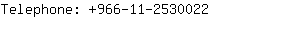Telephone: 966-11-253....