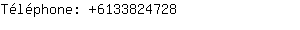 Téléphone: 613382....