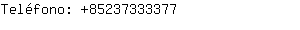 Teléfono: 8523733....