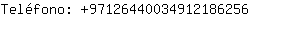 Telfono: 9712644003491218....