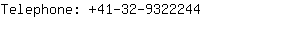 Telephone: 41-32-932....