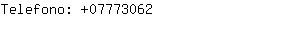 Telefono: 0777....