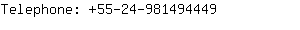 Telephone: 55-24-98149....