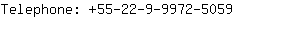 Telephone: 55-22-9-9972-....