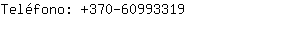 Teléfono: 370-6099....