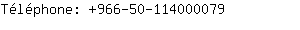 Tlphone: 966-50-11400....