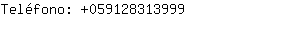 Teléfono: 05912831....