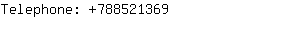 Telephone: 78852....
