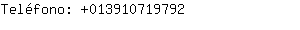 Telfono: 01391071....