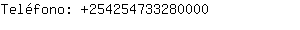 Teléfono: 25425473328....