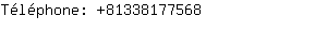 Tlphone: 8133817....