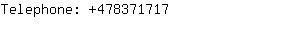 Telephone: 47837....