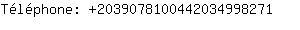 Tlphone: 203907810044203499....