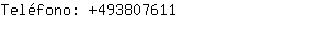 Teléfono: 49380....