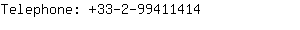 Telephone: 33-2-9941....